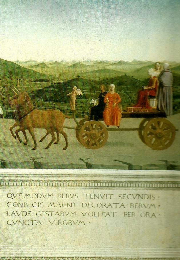 Piero della Francesca the triumph of battista sforza